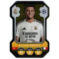 Topps SH6 - Kylian Mbappé - Chrome Shield - 2024/2025