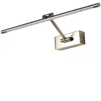 Alpinaluz « MIRO » Applique murale LED 48 cm, 10 W, pour l'éclairage de tableaux – Lumière chaude 2700 K, orientable, IP20, bronze vieilli