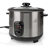 Nedis KARC115AL Rijstkoker 1.5L 500W Zilver