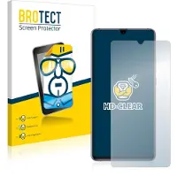 BROTECT Protection Clair (2 pcs, Mate 20 X), Téléphone portable : film de protection, Transparent