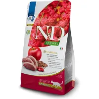 Farmina N&amp;D Quinoa Cat Hairball Duck, apple, cranberry - canard, quinoa, pomme &amp; canneberge pour expulser les boules de poils - 1,5 kg