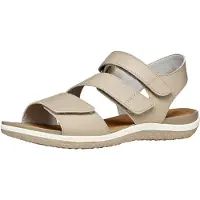 Geox Sandales plates D SANDAL VEGA femmes - Beige - 39