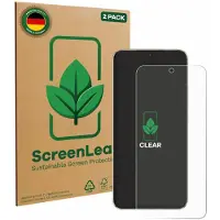 ScreenLeaf Film de protection d'écran, Protection d'écran Écologique, Clear, Anti-Rayures (2 pcs, Honor X9), Téléphone portable : film de protection, Transparent