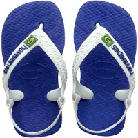 Havaianas Tongs Brazil Logo Bébé - Bleu, Bleu
