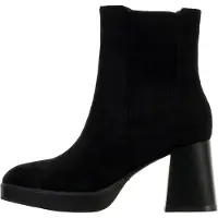 Super Mode Bottines 'Stiefeletten mit Zip-Absatz' noir