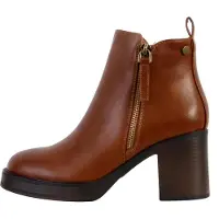 The Divine Factory Bottines camel