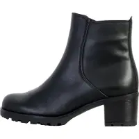 Gabor Bottines à Talon Cuir - Noir