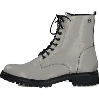 Tamaris Bottine - - 25234 - Cuir - Talon bloc - Zip et lacets