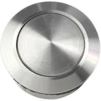 Heidemann 70523 Bouton-poussoir de sonnette simple Acier inoxydable 48 V/2A