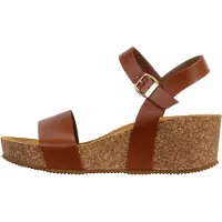 The Divine Factory Sandales Compensées en cuir Noga Laura Edge