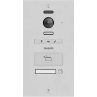 Philips WelcomeHive Pro 2 Portier vidéo Wi-Fi Unité extérieure Aluminium (531060)