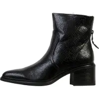 Super Mode Bottines 'Supermodische Stiefeletten mit Reißverschluss' noir