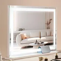 StarTech.com Hollywood miroir de maquillage avec Bluetooth - 3 couleurs - USB miroir de maquillage - 797x547mm