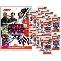 Topps - Turbo Attax Formule 1 2024 - 1 pack de départ + 20 boosters