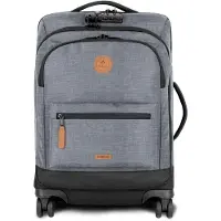 Cabaia trolley Soft Suitcase 4 Wheels Essentials Trolley Getaria gris 55cm