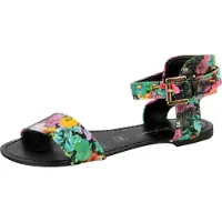 The Divine Factory Sandales Plate Multi - Multicolor