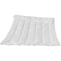 Traumina Premium Selection Faser solo leicht Couette à enfiler avec ruban à boucle Classe thermique 2 Taille 155x200 cm