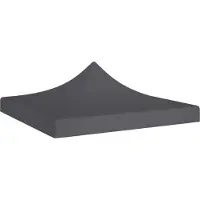 Prolenta Maison Exclusive - Toile de tente de réception 2 x 2 m, anthracite, 270 g/m²
