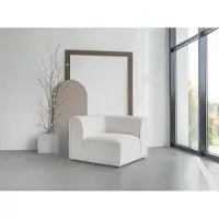 Miuform Flex Felix Canapé d'angle modulable ECK-FORM - 93 x 93 cm - Beige - Canapé Canapé