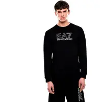 Emporio Armani pour homme. 7M001312_AF13512 Sweatshirt Visibility M Noir (3XL), Casuel, Sport, Coton