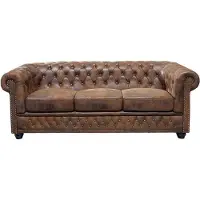 AEA Couch Polster Sofa Chesterfield Couchen Garnitur 3 Sitzer Dreisitzer