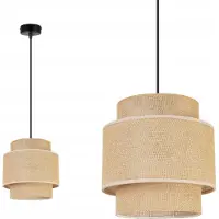 Light11 HOME Suspension, lustre, abat-jour, Boho Juta