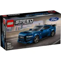 LEGO Speed Champions Ford Mustang Dark Horse - Kit de construction de voiture de sport pour enfants & collectionneurs à partir de 9 ans - 76920 344 pièces