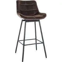 BellaFurn Tabouret de bar pivotant - tabouret pivotant, design élégant, idéal pour les intérieurs modernes