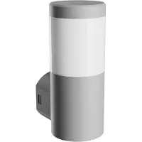 Spectrum LED Applique murale Stella Gris Ø10cm IP44 6W GU10 450lm CCT 3000K/4000K/6000K