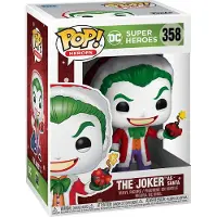 Figurine Pop Heroes DC Holiday Santa Joker
