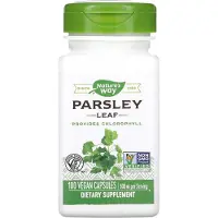 Nature'S Way , feuilles de persil, 900 mg, 100 gélules végétaliennes (450 mg par gélule)