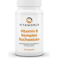 Vita-World GmbH Complexe de vitamines B au sarrasin (60 cps)