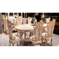 AEA Tisch Luxus Esszimmertisch Esstisch Esszimmer Holz Tische Barock Ess Möbel