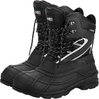 Neo Tools Bottes de neige pour homme avec réflecteurs, pointure 44