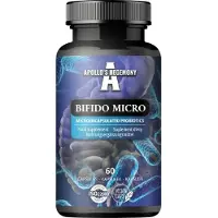 Apollo's Hegemony Bifido Micro, 60 capsules - 10 milliards d'UFC par capsule - Deux mois de prise - Pour le bien-être digestif - de