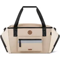Cabaia sac de voyage pour ordinateur portable Explorer Essentials Duffle Bag Cap Breton beige
