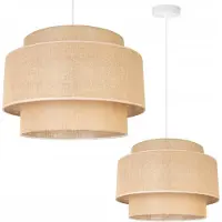 Light11 HOME Suspension, lustre, abat-jour, Boho Juta