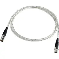 Pro-Ject Connect it Phono E Mini XLR 1,23 m Câble transparent pour bras de lecture Hi-Fi