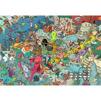 Grafika Puzzle « Underwater World » 1000 pièces, jouet en carton