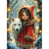 Bluebird Puzzle Puzzle Mon Ami le Loup - 200 à 499 pièces