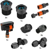 Gardena Pipeline Kit d'Équipement Arroseur Oscillant