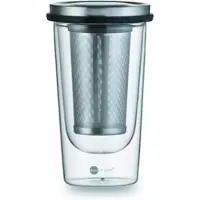 Jenaer Glas Set de thé Primo Hot'n cool avec, Passoire, Transparent