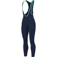 ALÉ Cuissard long à bretelles - KLIMATIK K-ATMO 2.0 - Bleu L
