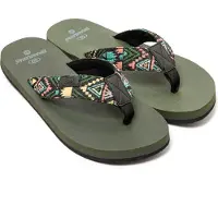 Brasileras Tongs Homme Antidérapantes confortables chaussures de plage/piscine/urbaines vert 43 EU -UBAZA