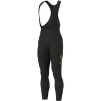 ALÉ Pantalon cycliste d'hiver homme Alé Cyling PR-R Road noir/jaune