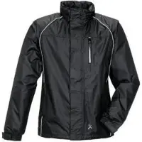 Planam Hommes, Vestes de pluie, Outdoor Monsun Veste de pluie noir taille M, Noir, (M)