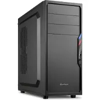 Sharkoon VS4-S Case PC Midi Tower Black ATX/microATX/Mini-ITX Multi Stand