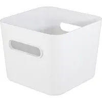 Smartstore Boîte de rangement COMPACT SQUARE L blanc