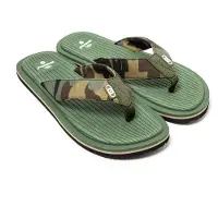 Brasileras Tongs Femme Antidérapantes confortables chaussures de plage/piscine/urbaines militaires verts 43 EU -UBAMY