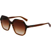 Longchamp Lo760s N Woman Sunglasses Marron Medium Brown 3/CAT2 Femme